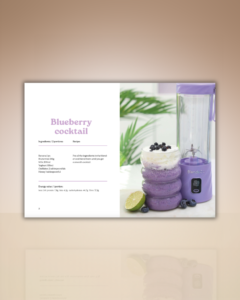 Pagina 2 van het boek met 70 recepten