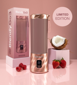BlendyGo 3 blender rose gold